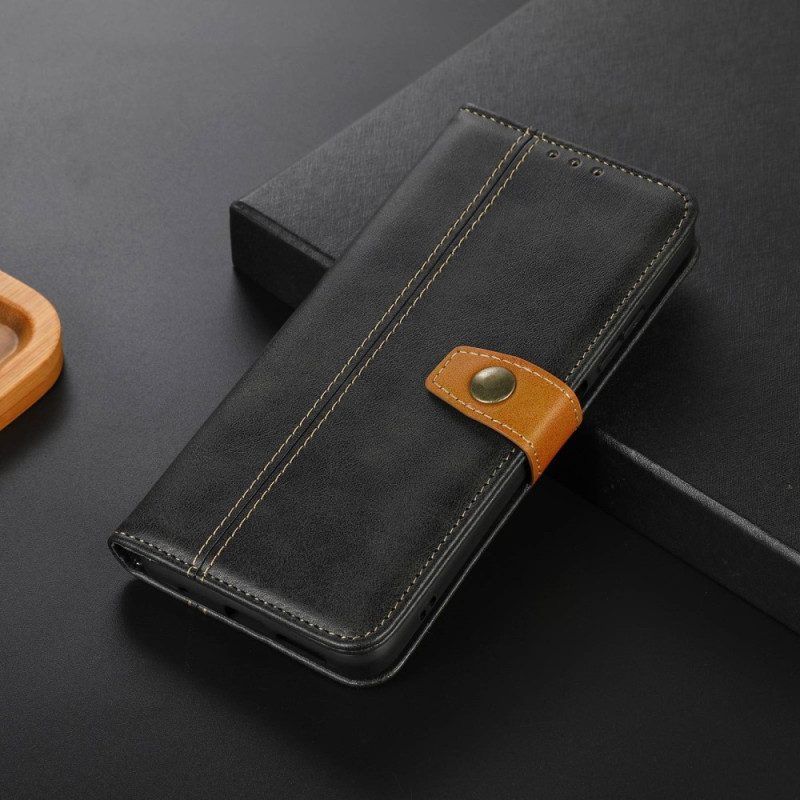 Flip Case Für Xiaomi Redmi Note 12 4G Gurtband