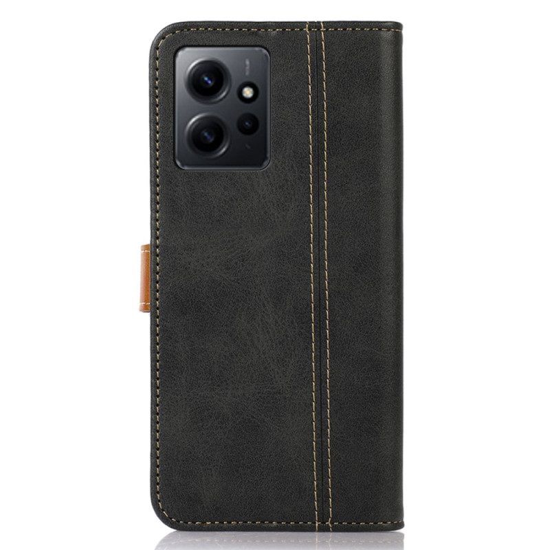 Flip Case Für Xiaomi Redmi Note 12 4G Gurtband