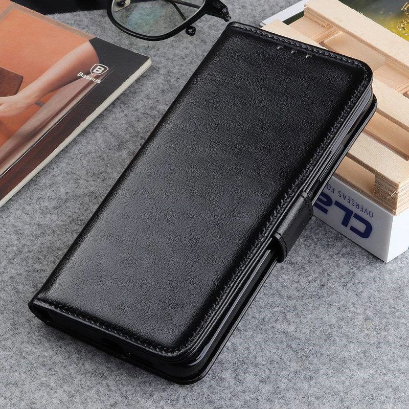 Flip Case Für Xiaomi Redmi Note 12 4G Kunstleder