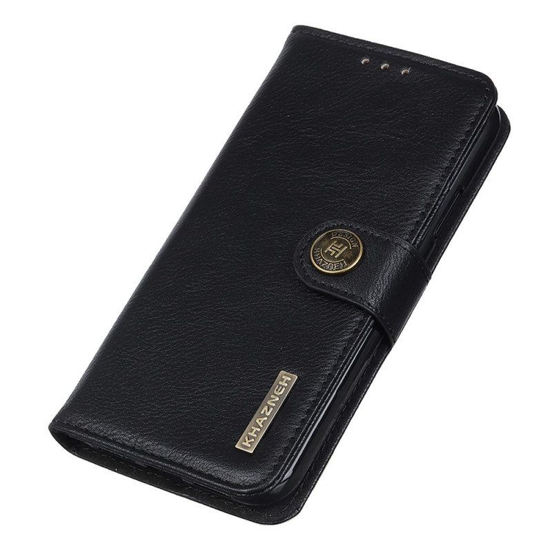 Flip Case Für Xiaomi Redmi Note 12 4G Kunstleder Retro Khazneh