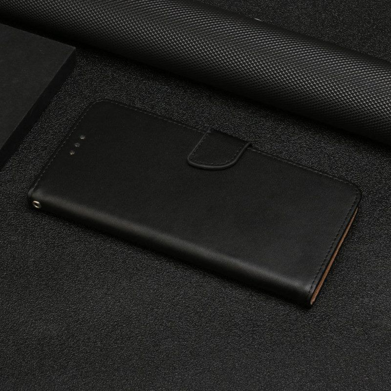 Lederhüllen Für Xiaomi Redmi Note 12 4G Echtes Nappaleder