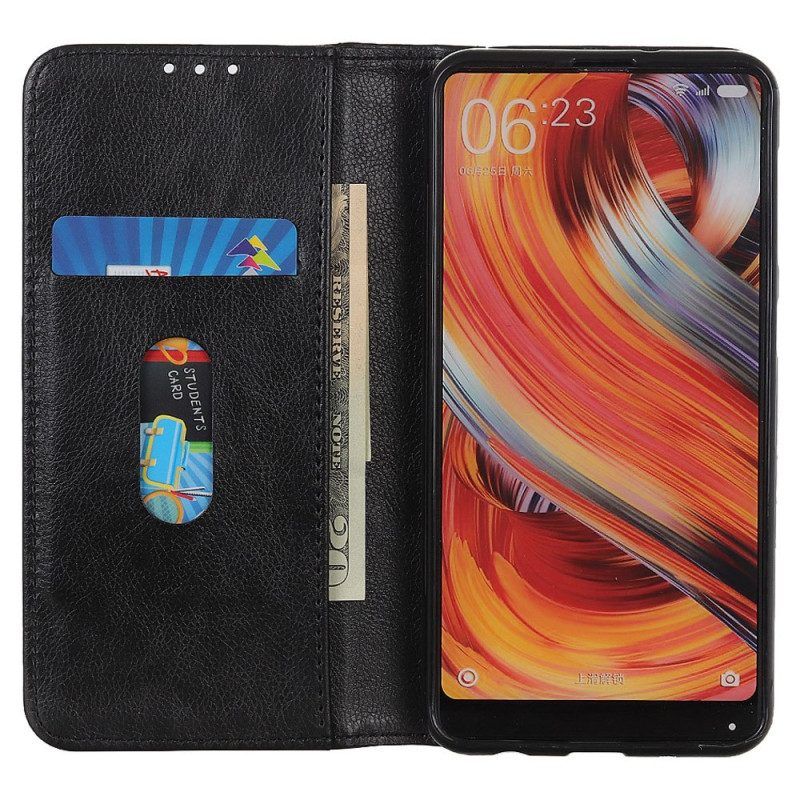 Schutzhülle Für Xiaomi Redmi Note 12 4G Flip Case Vintage Spaltleder