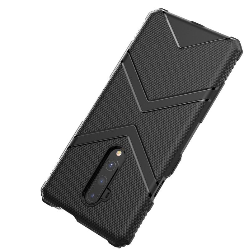 Hülle Für OnePlus 7T Pro Schwarz Schild