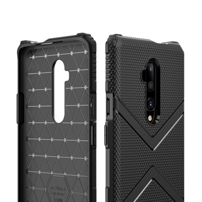 Hülle Für OnePlus 7T Pro Schwarz Schild