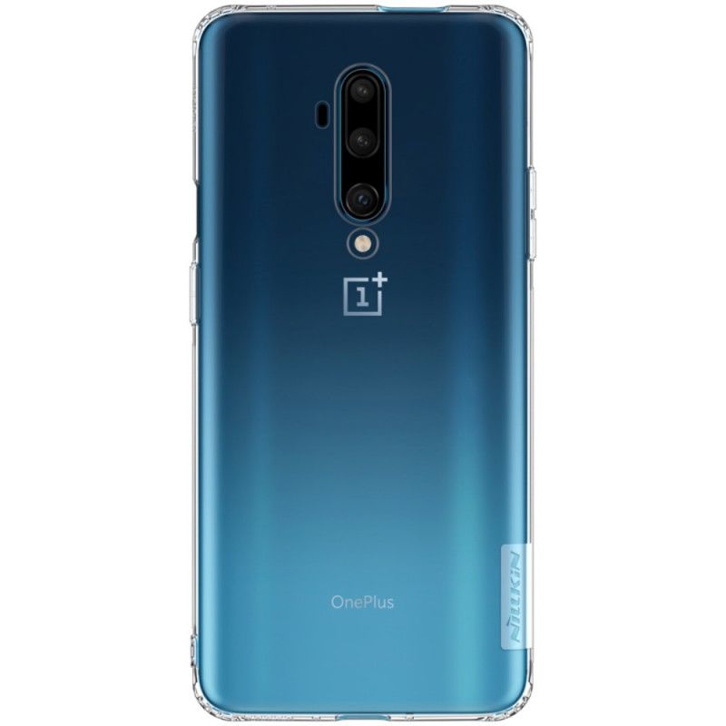 Hülle OnePlus 7T Pro Grau Transparenter Nillkin