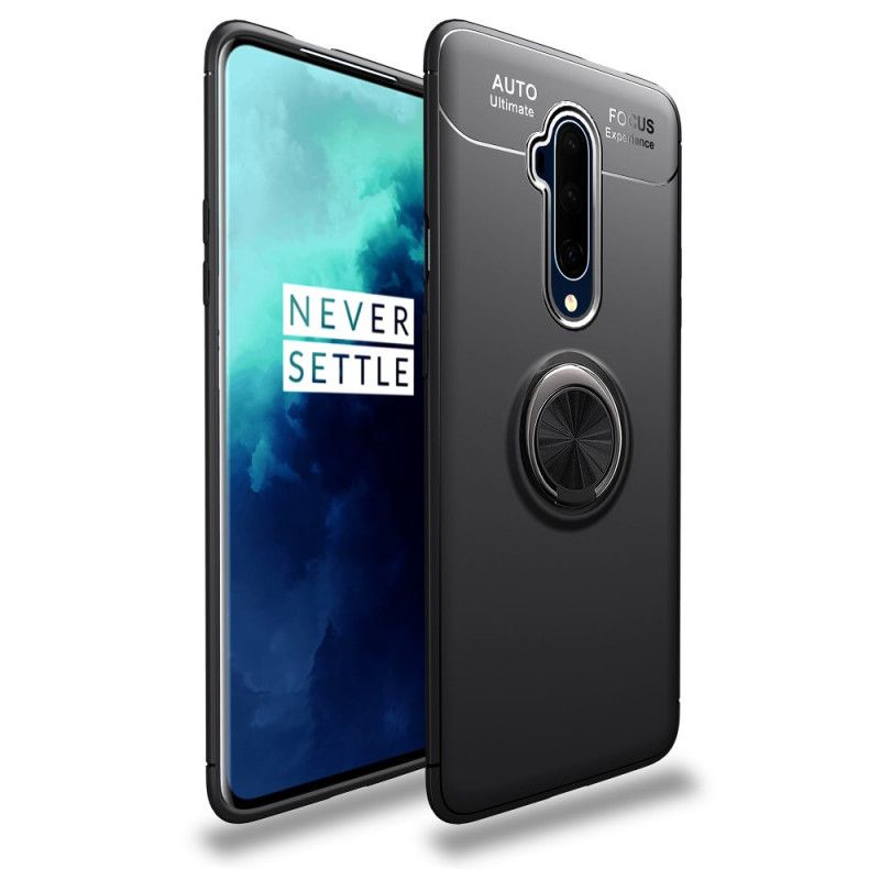 Hülle OnePlus 7T Pro Schwarz Drehring