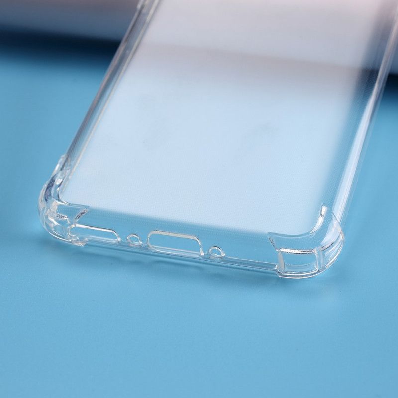 Hülle OnePlus 7T Pro Transparente Verstärkte Ecken