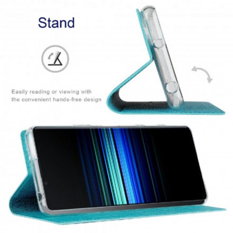 Flip Case Sony Xperia 1 Iii Handyhülle Strukturierter Vili Dmx