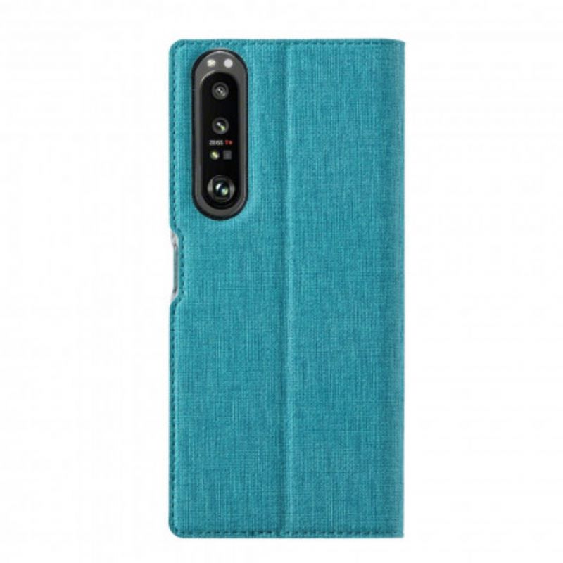 Flip Case Sony Xperia 1 Iii Handyhülle Strukturierter Vili Dmx