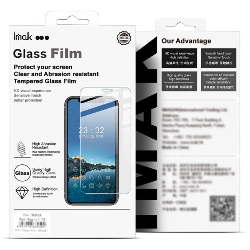 Displayschutzfolie Aus Gehärtetem Glas Für Realme 14x 5g Imak