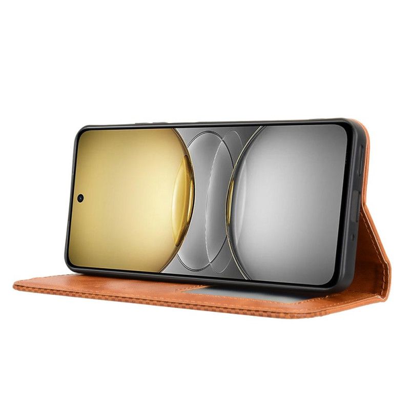 Flip Case Realme 14x 5g Vintage-rahmen
