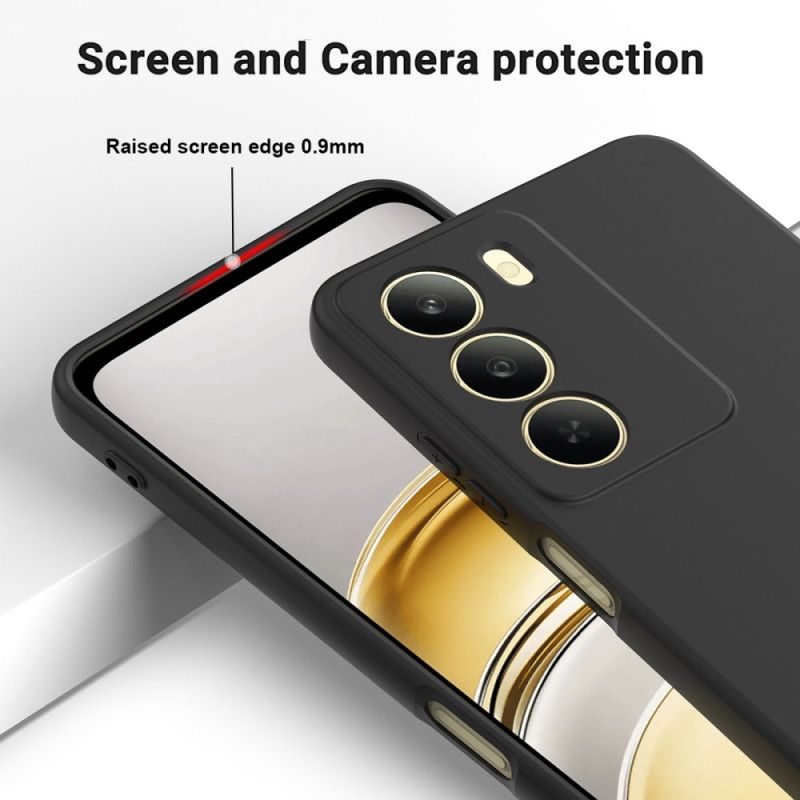 Hülle Realme 14x 5g Handyhülle Flüssigsilikon Mit Trageband