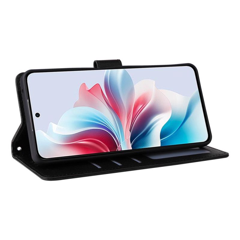 Lederhüllen Für Realme 14x 5g Glattes Kunstleder