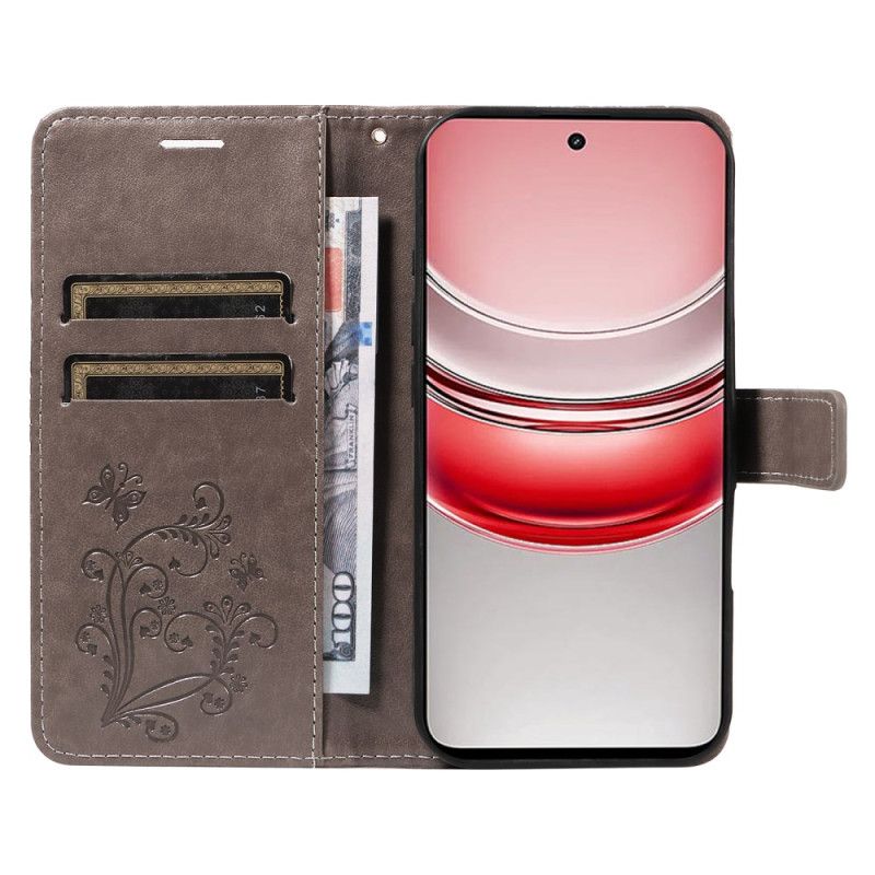 Lederhüllen Für Realme 14x 5g Riesenschmetterlinge