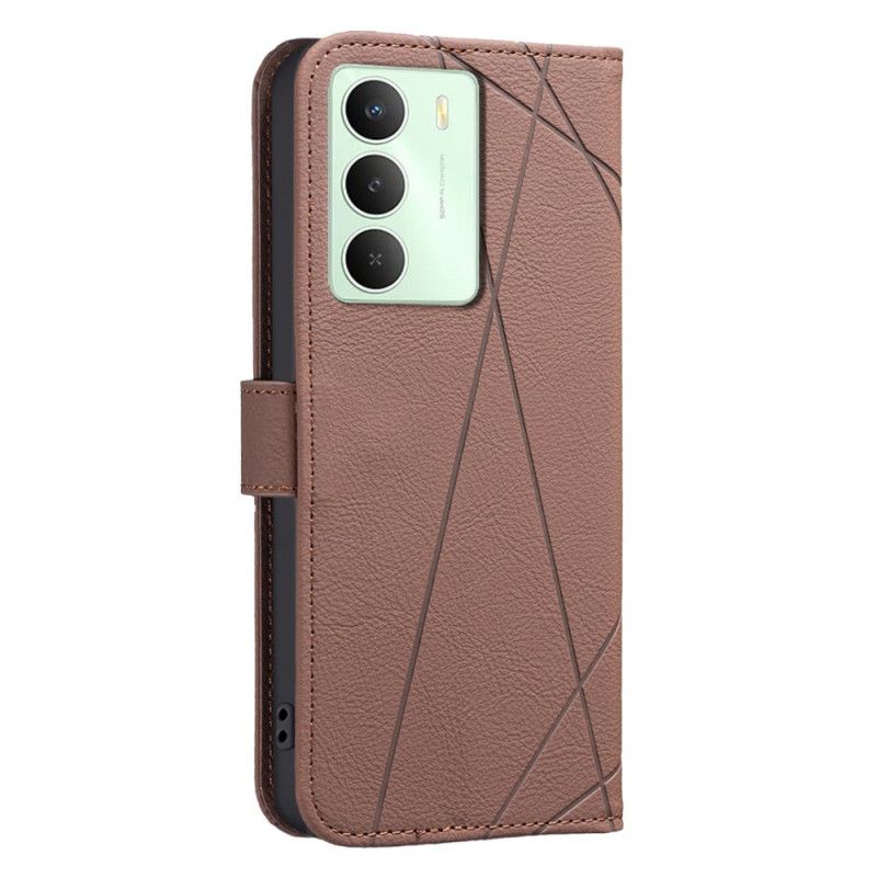 Lederhüllen Für Realme 14x 5g Streifen (binfen Color)