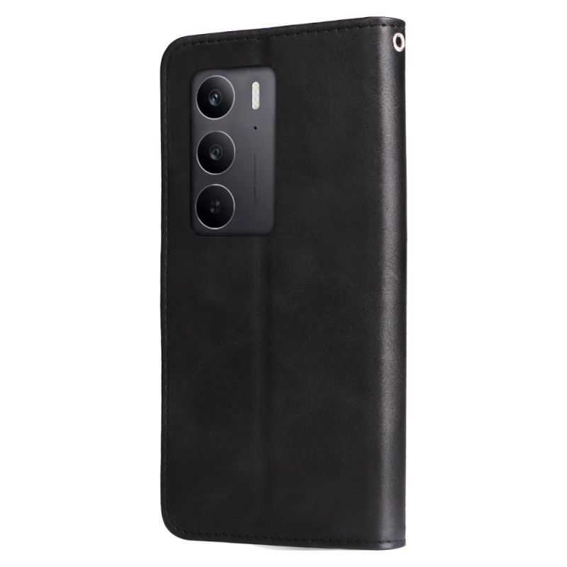 Lederhüllen Realme 14x 5g Reißverschlusstasche