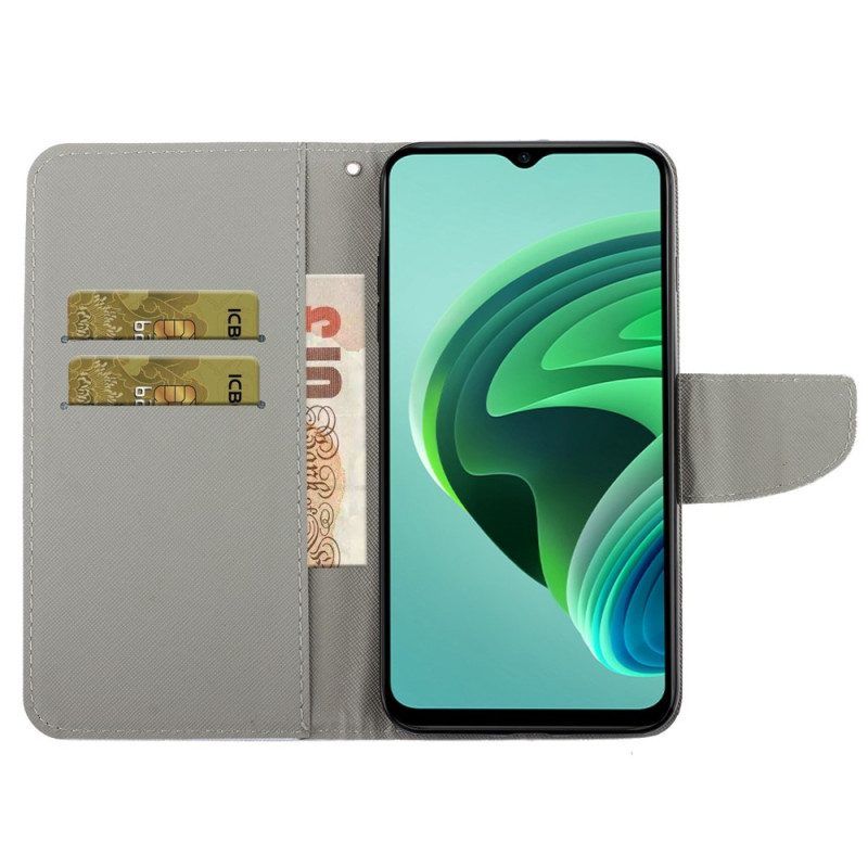 Flip Case Für Poco X4 Pro 5G Fass Mich Nicht An