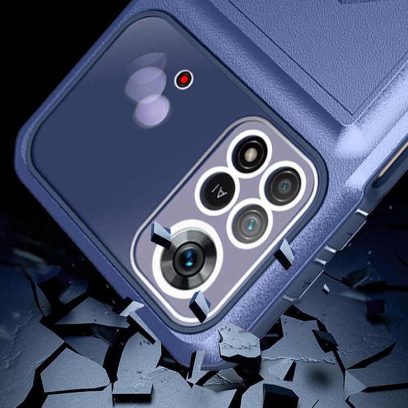 Handyhülle Für Poco X4 Pro 5G Kartenhalter Und Ringhalter