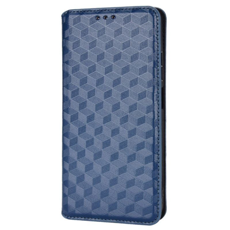 Schutzhülle Für Poco X4 Pro 5G Flip Case 3d-textur