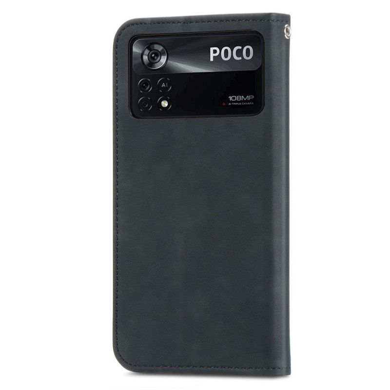 Schutzhülle Für Poco X4 Pro 5G Flip Case Eleganz