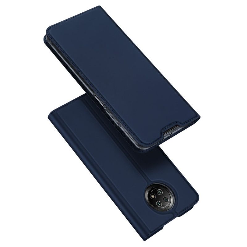 Flip Case Xiaomi Redmi Note 9 5G / Note 9T 5G Schwarz Pro-Dux-Ducis-Haut