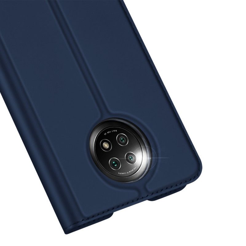 Flip Case Xiaomi Redmi Note 9 5G / Note 9T 5G Schwarz Pro-Dux-Ducis-Haut