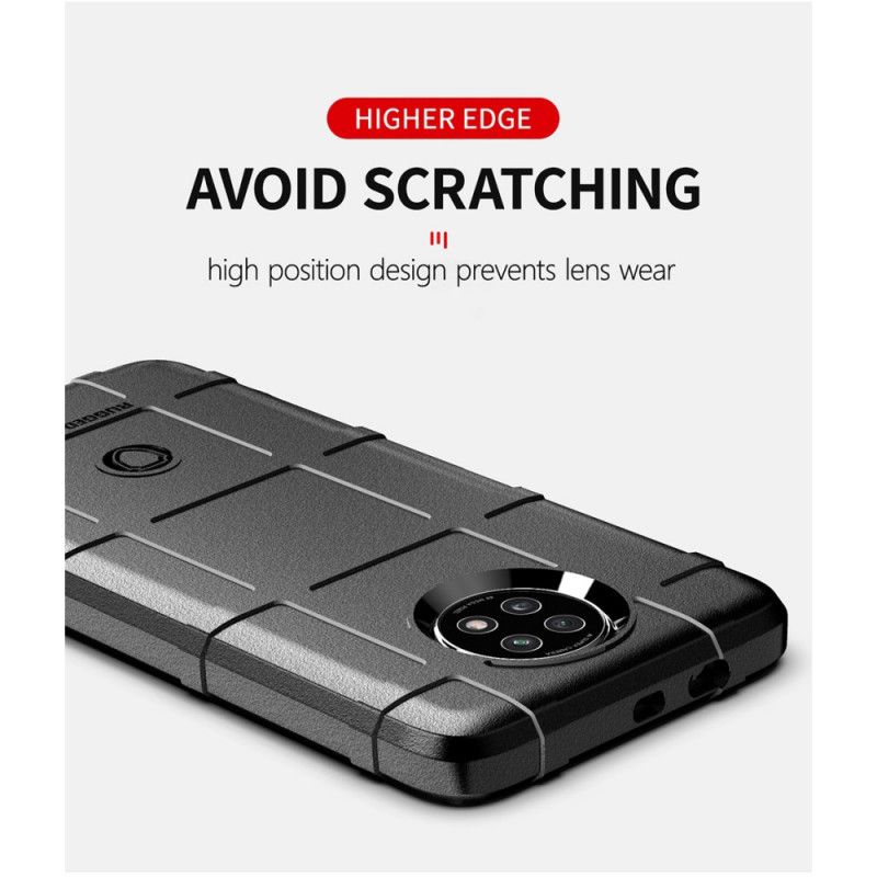 Hülle Für Xiaomi Redmi Note 9 5G / Note 9T 5G Schwarz Robuster Schild