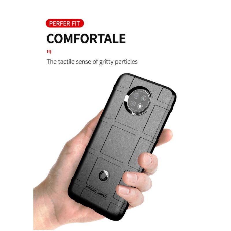 Hülle Für Xiaomi Redmi Note 9 5G / Note 9T 5G Schwarz Robuster Schild