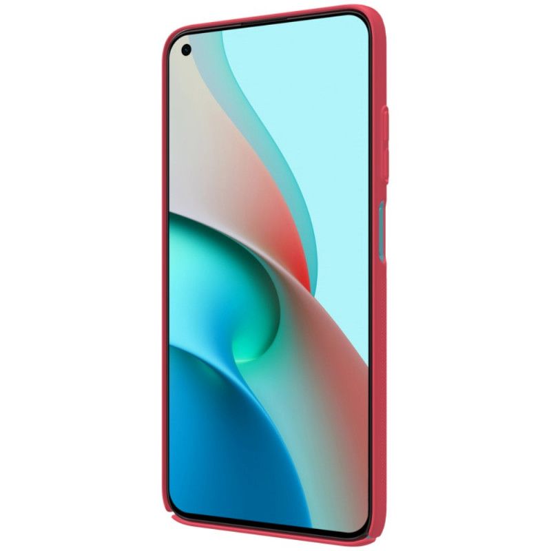 Hülle Für Xiaomi Redmi Note 9 5G / Note 9T 5G Schwarz Starrer Gefrosteter Nillkin