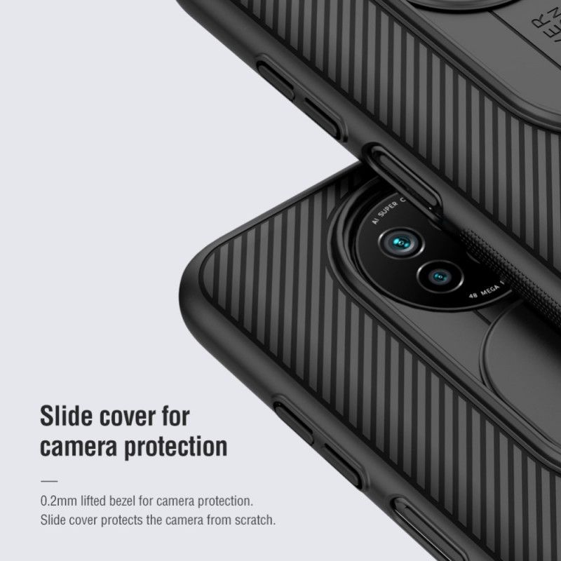 Hülle Xiaomi Redmi Note 9 5G / Note 9T 5G Nillkin Camshield-Serie