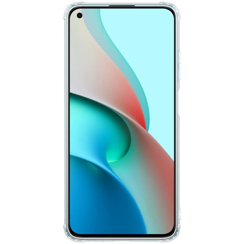 Hülle Xiaomi Redmi Note 9 5G / Note 9T 5G Weiß Verstärkte Transparente Nillkin