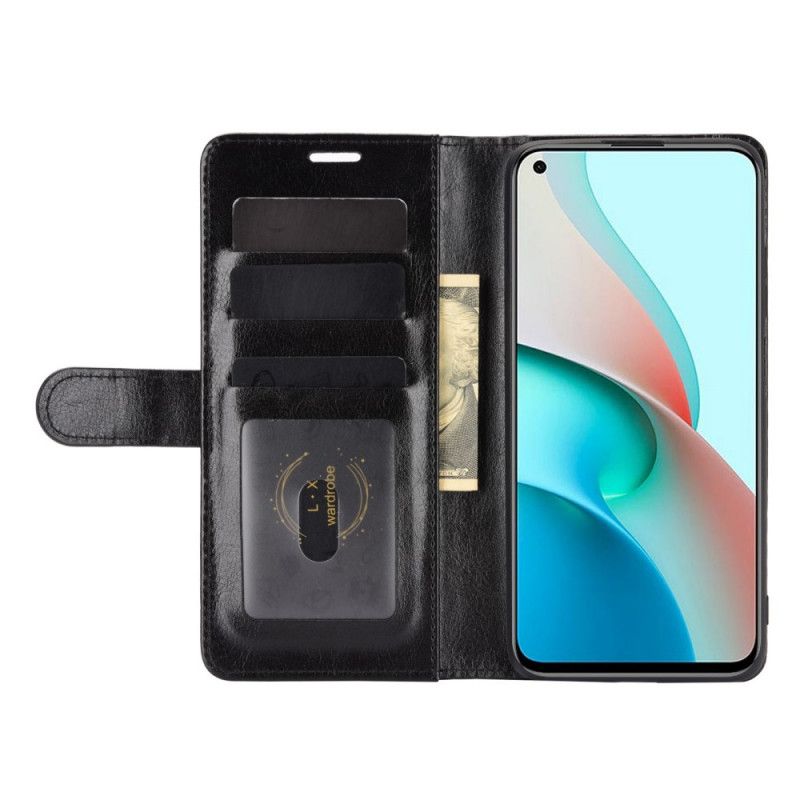 Lederhüllen Für Xiaomi Redmi Note 9 5G / Note 9T 5G Schwarz Finesse Kunstleder