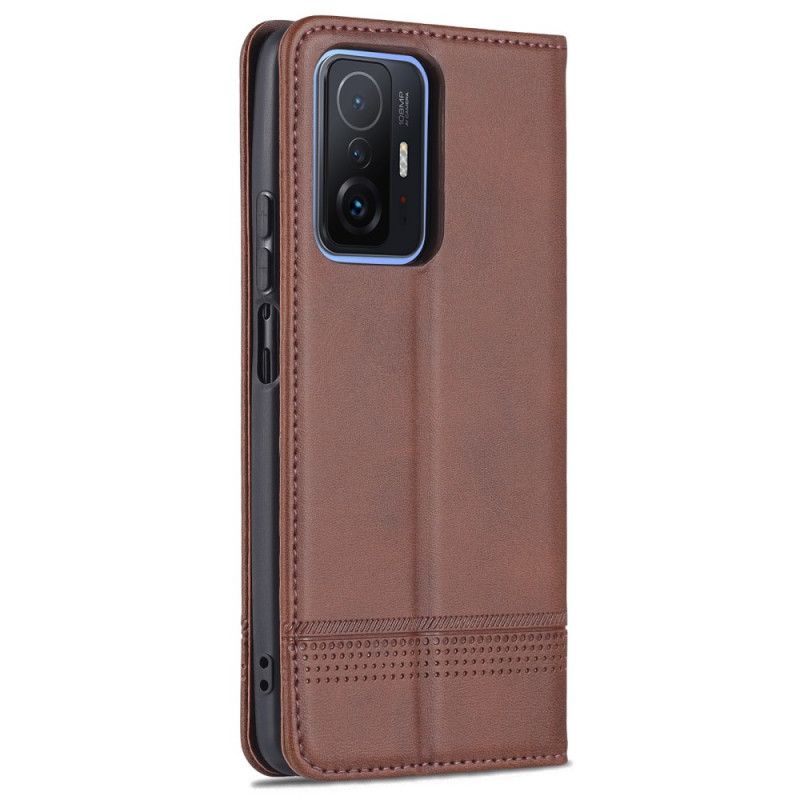 Flip Case Für Xiaomi Mi 11t / 11t Pro Azns Kunstleder