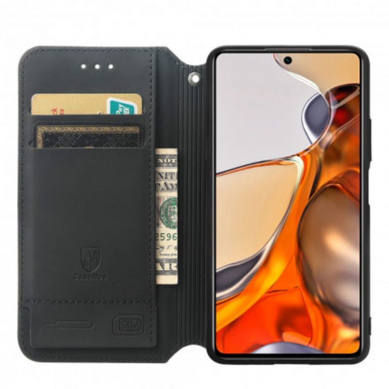 Flip Case Für Xiaomi Mi 11t / 11t Pro Künstlerischer Rfid