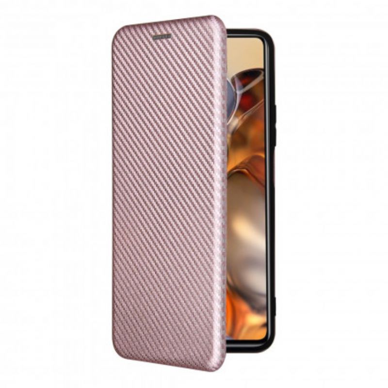 Flip Case Xiaomi Mi 11t / 11t Pro Farbige Kohlefaser