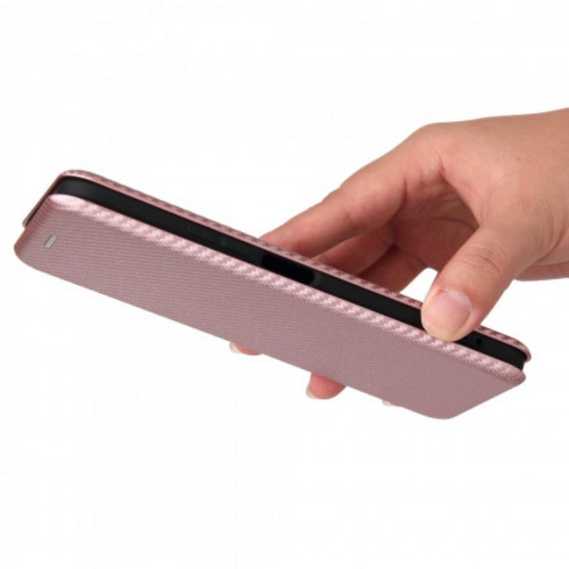 Flip Case Xiaomi Mi 11t / 11t Pro Farbige Kohlefaser