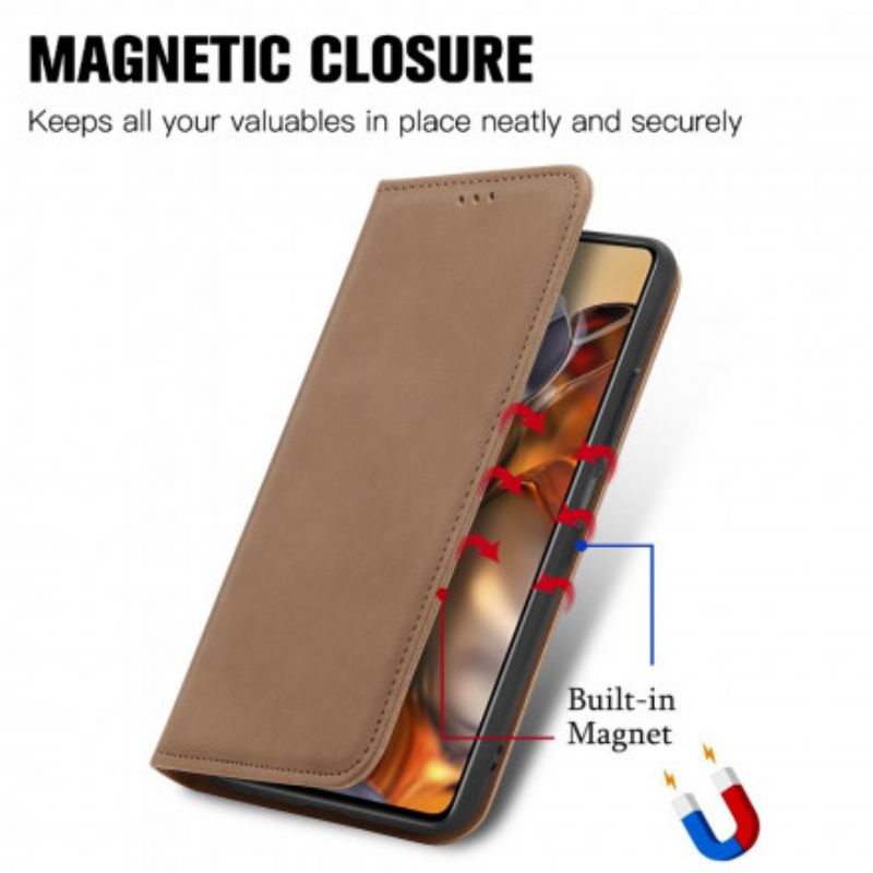 Flip Case Xiaomi Mi 11t / 11t Pro Handyhülle Hautberührung