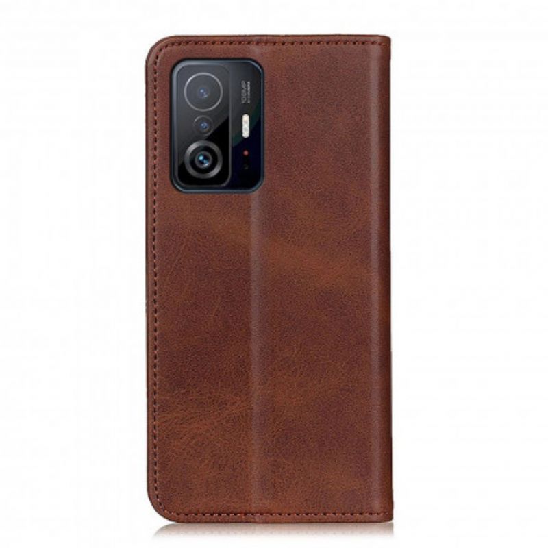 Flip Case Xiaomi Mi 11t / 11t Pro Handyhülle Mattes Spaltleder