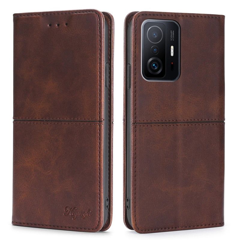 Flip Case Xiaomi Mi 11t / 11t Pro Handyhülle Stil Leder Couture