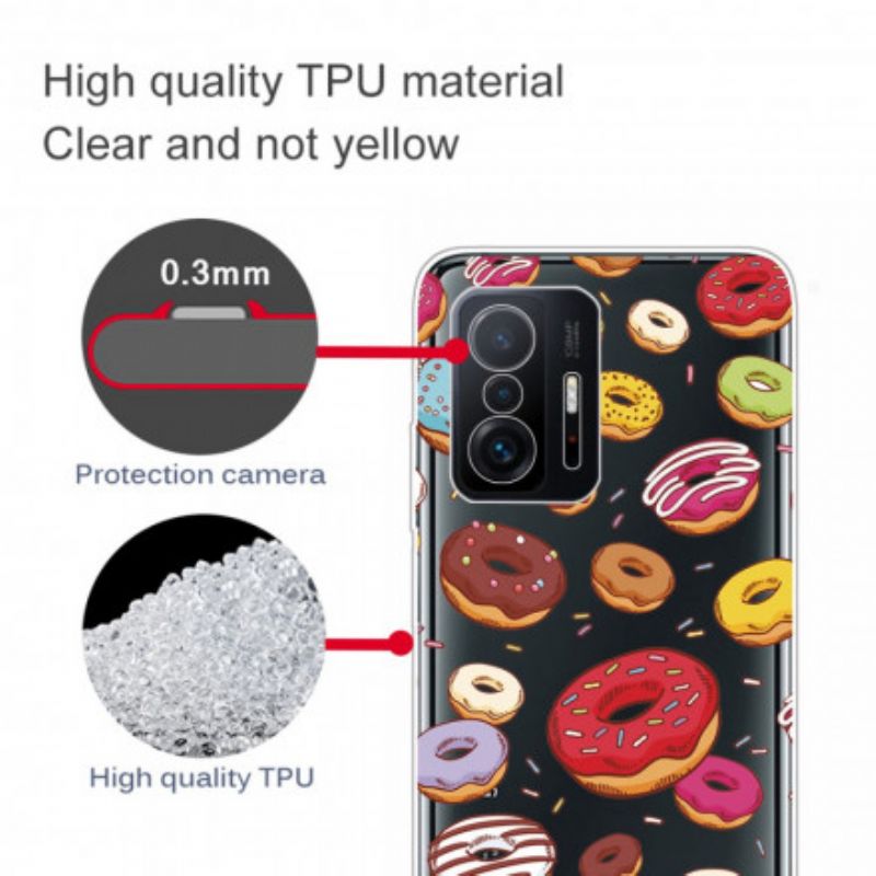 Hülle Für Xiaomi Mi 11t / 11t Pro Liebe Donuts