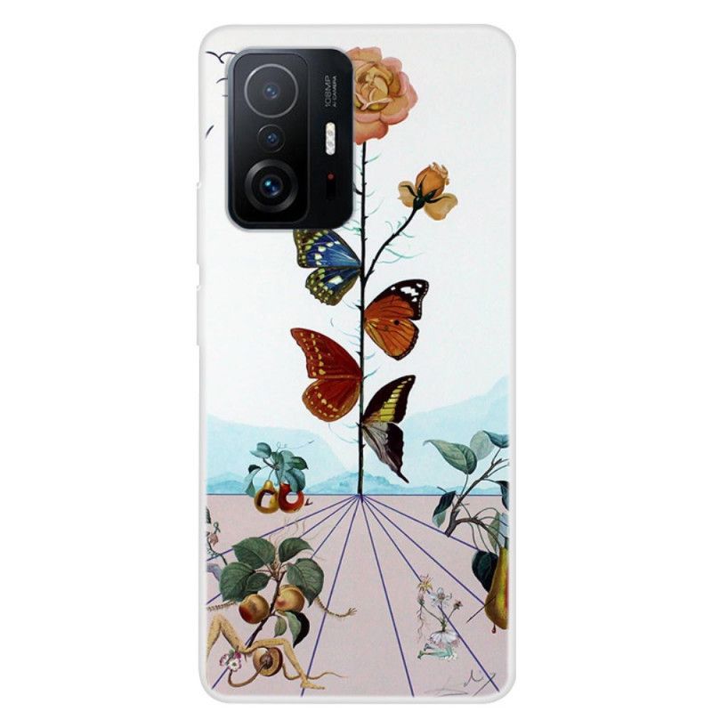 Hülle Für Xiaomi Mi 11t / 11t Pro Schmetterlinge Der Natur
