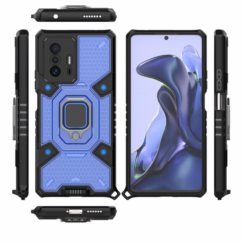 Hülle Für Xiaomi Mi 11t / 11t Pro Wabe Mit Ring