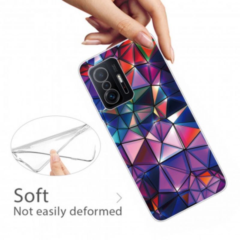 Hülle Xiaomi Mi 11t / 11t Pro Flexible Geometrie