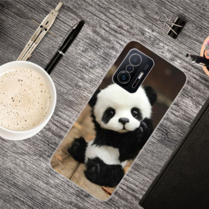Hülle Xiaomi Mi 11t / 11t Pro Flexibler Panda