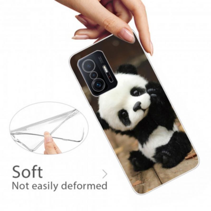 Hülle Xiaomi Mi 11t / 11t Pro Flexibler Panda
