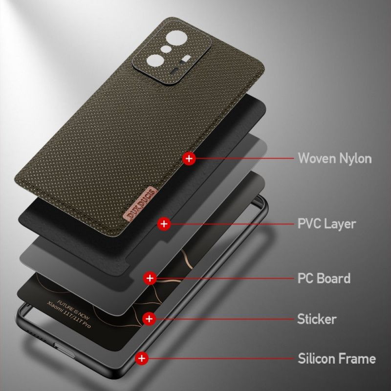 Hülle Xiaomi Mi 11t / 11t Pro Handyhülle Dux Ducis Fino-serie