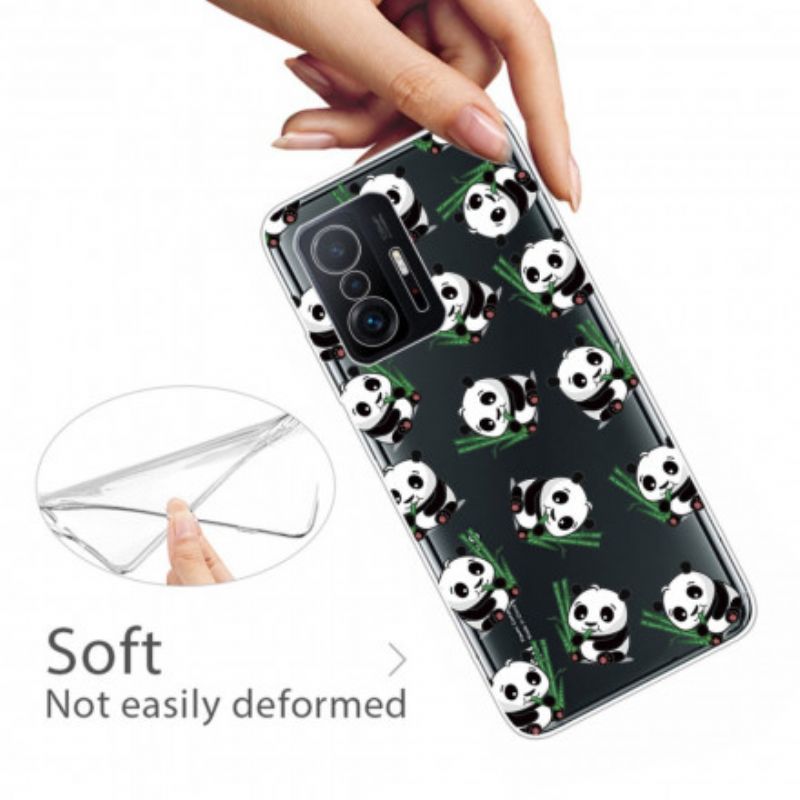 Hülle Xiaomi Mi 11t / 11t Pro Handyhülle Kleine Pandas