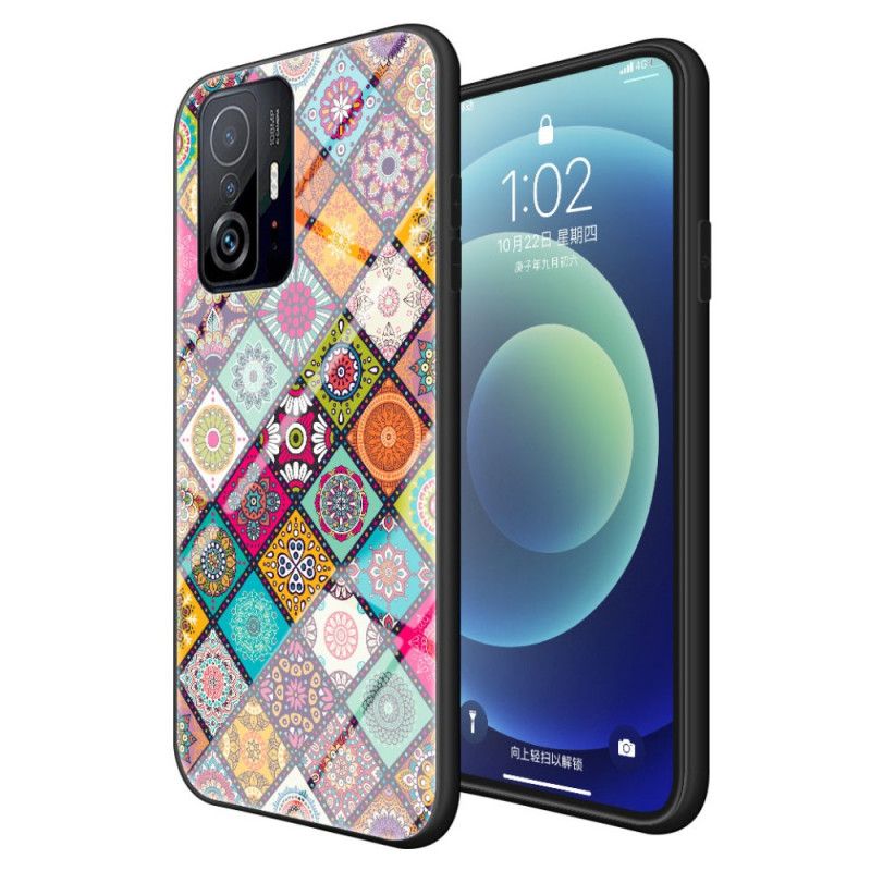 Hülle Xiaomi Mi 11t / 11t Pro Handyhülle Magnetischer Patchwork-halter