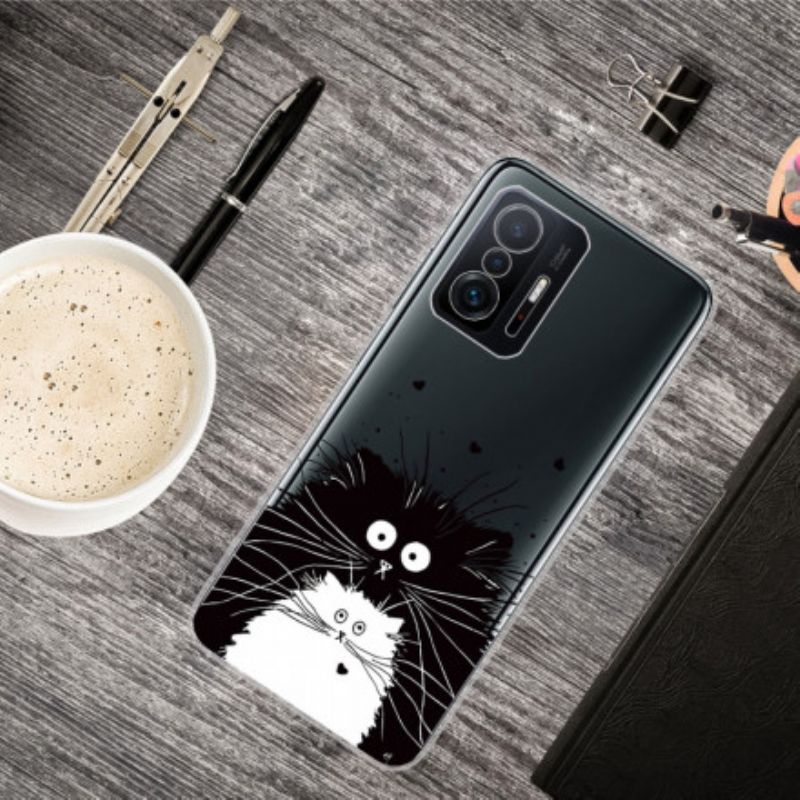 Hülle Xiaomi Mi 11t / 11t Pro Schau Dir Die Katzen An