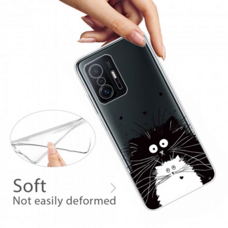 Hülle Xiaomi Mi 11t / 11t Pro Schau Dir Die Katzen An